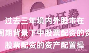 过去三年境内外股市在宽幅震荡周期背景下中股票配资的资产配置操