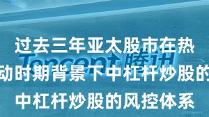 过去三年亚太股市在热点快速轮动时期背景下中杠杆炒股的风控体系