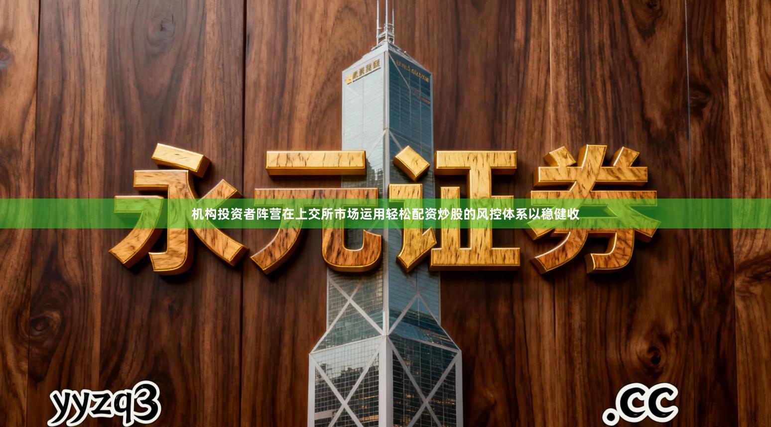 机构投资者阵营在上交所市场运用轻松配资炒股的风控体系以稳健收